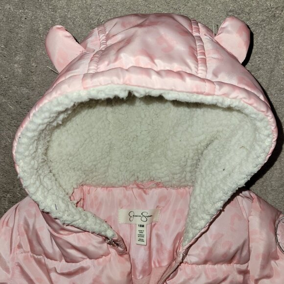 Jessica Simpson, pink coat, 18 months - Picture 3 of 7